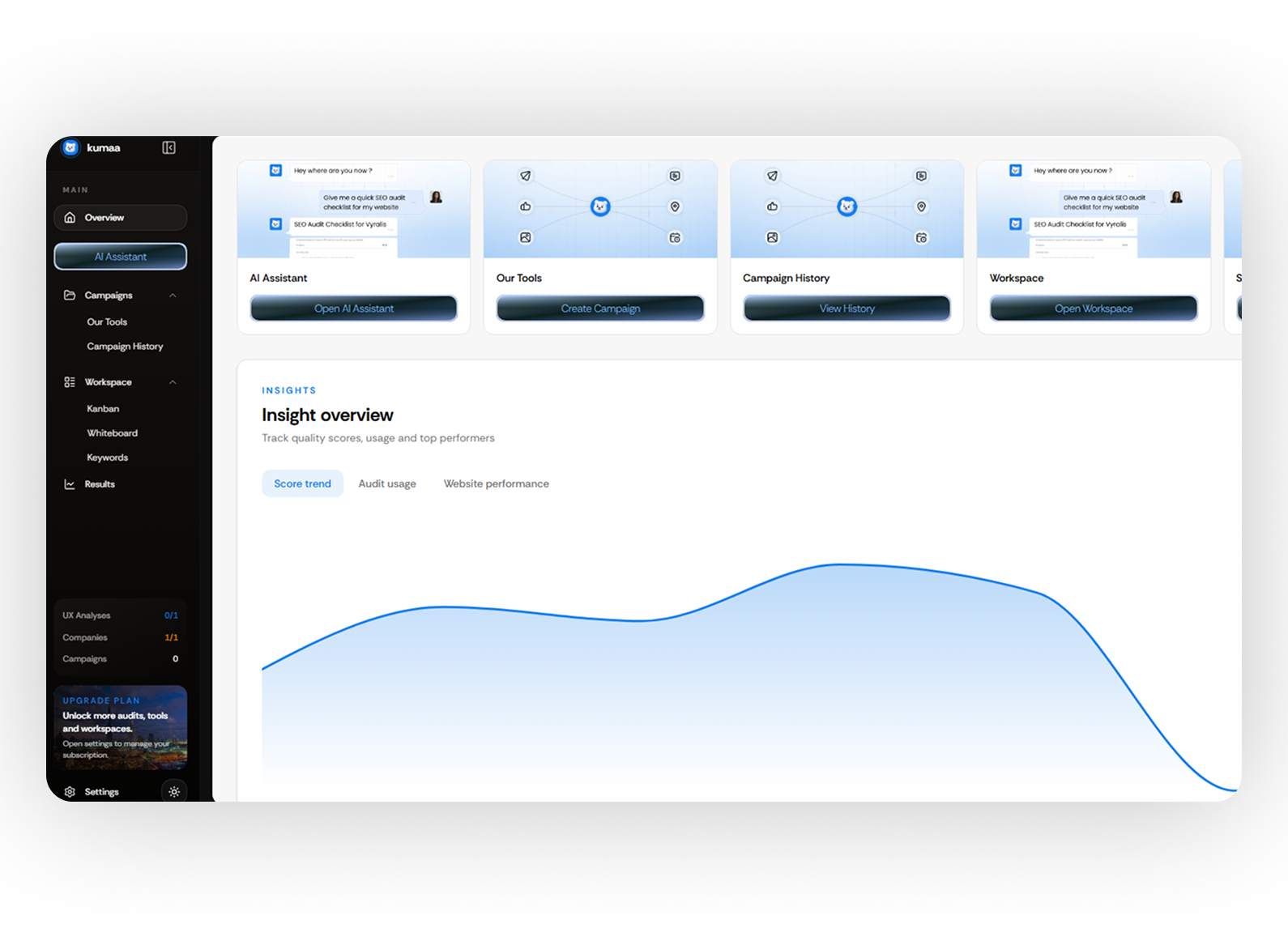 Kumaa project preview